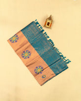 SC2862 - Tissue With Meena Body And Copper Border